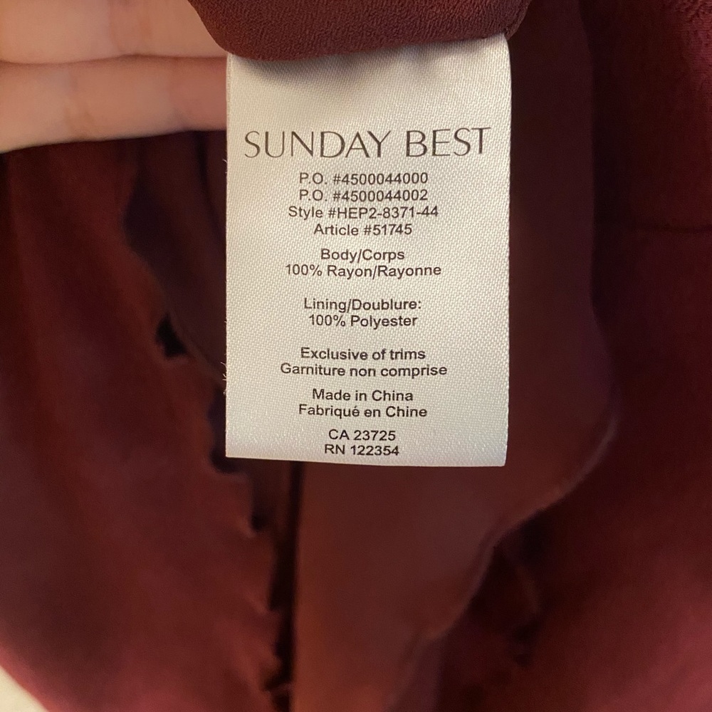 Aritzia Sunday best dress - Picture 6 of 6